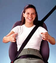 Seat belt wearer